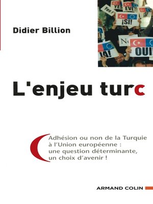 cover image of L'enjeu turc